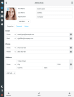 Extensible contact management form